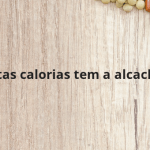 Quantas calorias tem a alcachofra?