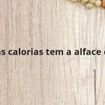 Quantas calorias tem a alface crespa?