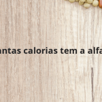 Quantas calorias tem a alface?