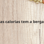 Quantas calorias tem a bergamota?