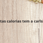 Quantas calorias tem a carlsberg?