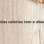 Quantas calorias tem o abacate?