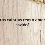 Quantas calorias tem o amendoim cozido?