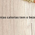 Quantas calorias tem o bezerro?