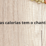 Quantas calorias tem o chantilly 63?