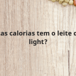 Quantas calorias tem o leite de soja light?