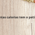 Quantas calorias tem o patinho?