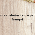 Quantas calorias tem o paté de frango?