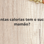 Quantas calorias tem o suco de mamão?