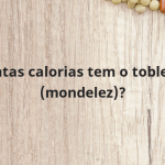 Quantas calorias tem o toblerone (mondelez)?