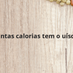 Quantas calorias tem o uísque?